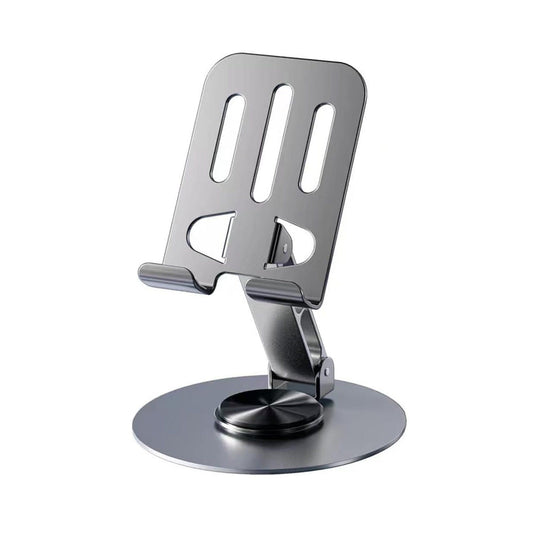Premium Aluminium 360° Rotatable Mobile Stand – Foldable Desk Holder (COD Available)