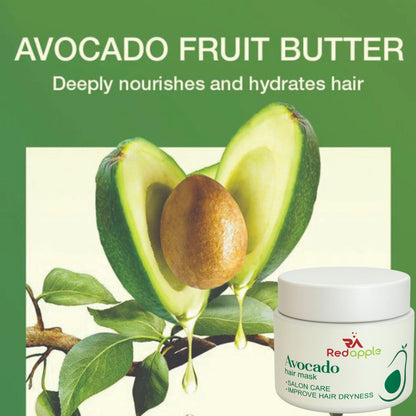 SmoothEssence™ Avocado Hair Repair Mask - Nourish & Shine
